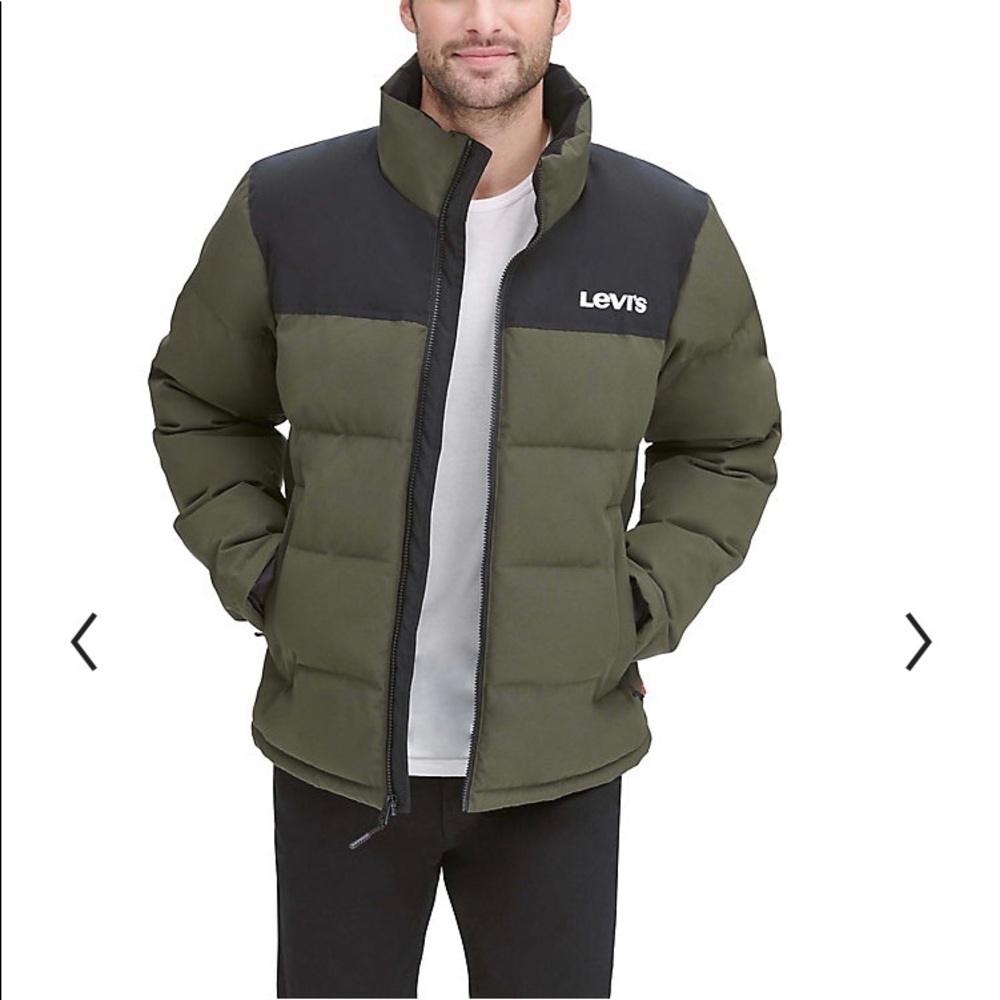 Men's Levi's Arctic Cloth Puffer Jacket M - Picture 6 of 6